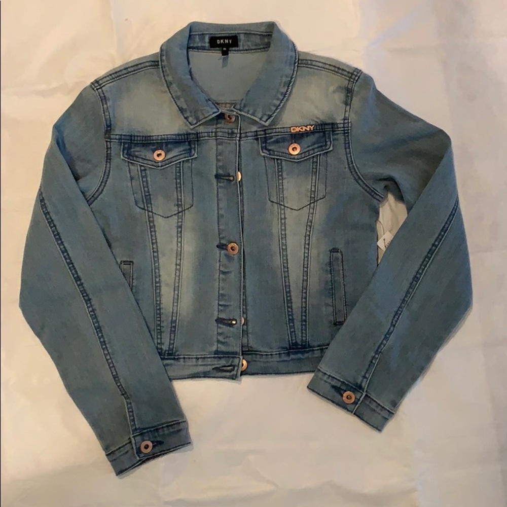 Brand new, DKNY kids jean jacket